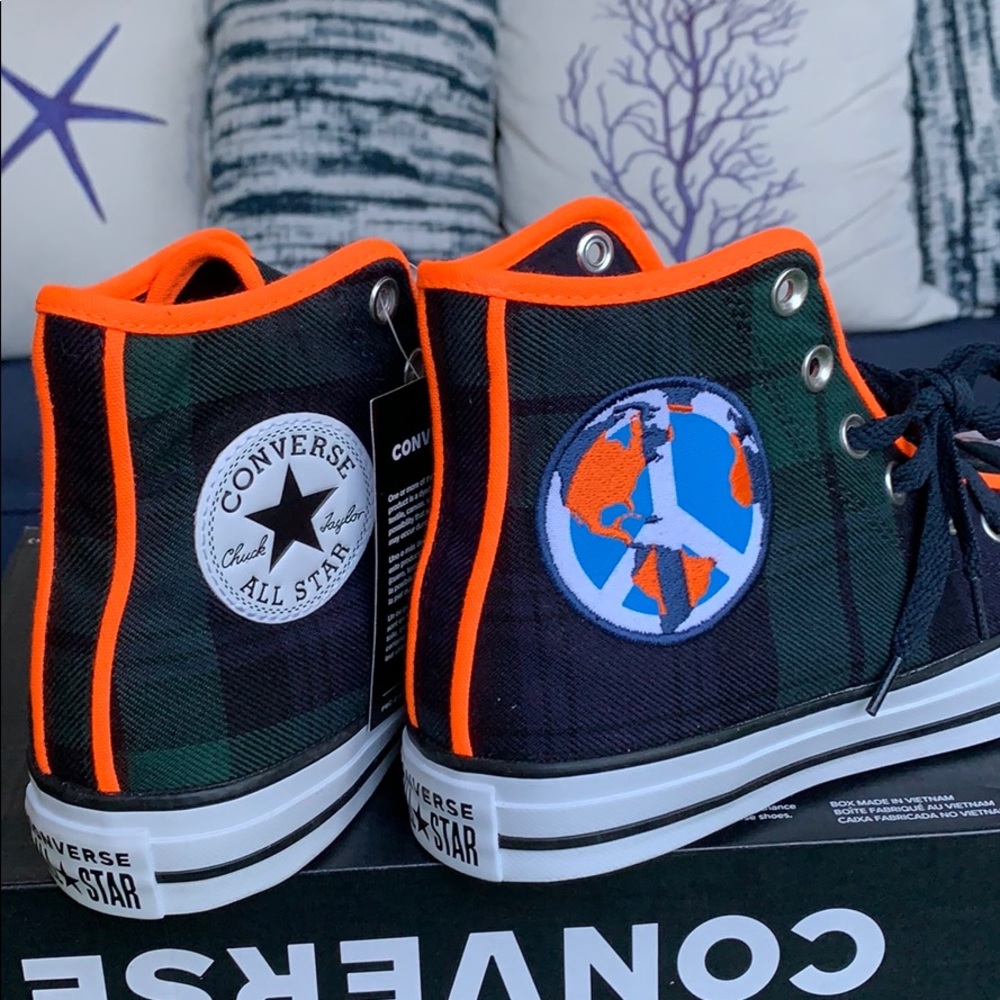 Converse CTAS hi green/brown/white MEN’S - Picture 10 of 16